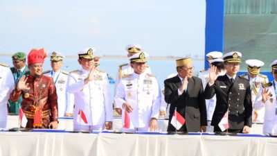 Danny Pomanto-Panglima TNI dan KSAL Bersama-sama Membuka MNEK 2023