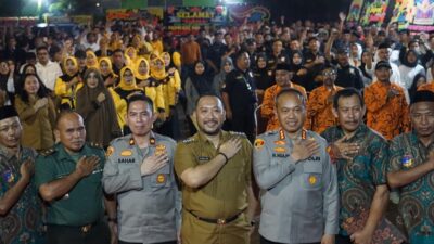 Didampingi Tripika Kecamatan Panakkukang, Kapolrestabes Makassar Lantik dan Mengukuhkan FKPM Kecamatan Panakkukang