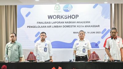 PDAM Makassar dan UIN Alauddin Gelar Workshop Jelang Finalisasi Laporan Naskah Akademik Pengelolaan Air Limbah Domestik