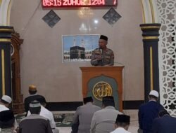 Safari Subuh, Ini.Pesan Kapolsek Biringkanaya Kepada Jamaah di Mesjid Nurul Huda Pajjaiang
