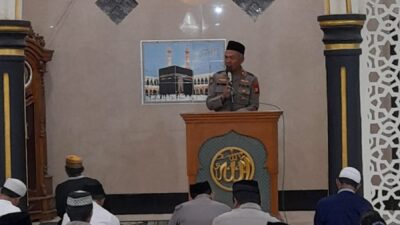Safari Subuh, Ini.Pesan Kapolsek Biringkanaya Kepada Jamaah di Mesjid Nurul Huda Pajjaiang