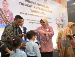 Bunda PAUD Kota Makassar Wisuda Imunasi 222 Balita se-Kota Makassar