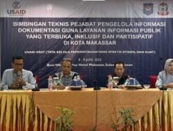 Bapenda Makassar Ikut Berpartisipasi Dikegiatan Bimtek PPID Diskominfo Makassar