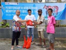 Eratkan Kebersamaan, Dinas Pariwisata Makassar Sembelih  Hewan Qurban