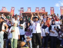 Camat Benyamin B Tarupadang Pimpin Rombongan Delor Biringkanaya pada YCC Apeksi di Tokka
