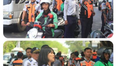 Begini Aksi Dishub Makassar Tertibkan Kendaraan yang Parkir di Bahu Jalan