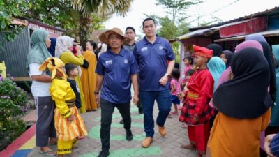 Camat Tamalanrea dan Jajaran Terima Kunjungan Menparekraf Sandiaga Uno di Ekowisata Mangrove Lantebung