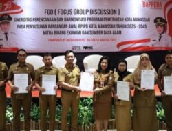 Bappeda Makassar Gelar FGD Bahas Sinergitas Perencanaan  dan Harmonisasi Program Pemerintah Kota