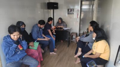 Dilaksanakan di Kontainer Terpadu,DPM-PTSP Kota Makassar Buka Layanan Konsultasi Penerbitan NIB bagi Pelaku UMKM