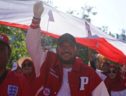 Ratusan Orang Hadiri Kirab Merah Putih dan Peduli Stunting di Kecamatan Panakkukang