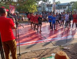 Kick Off” Liga Anak Lorong” Dimulai, Ini Harapan Camat Tamalanrea