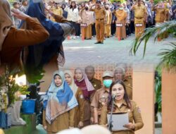 Kasubag Umum dan Kepegawaian Pimpin Apel Pagi di Lingkup Kecamatan Tamalanrea
