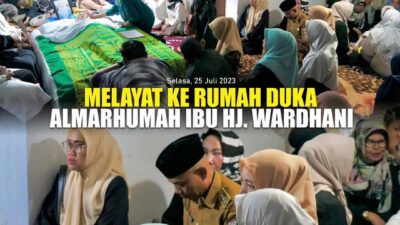 Sampaikan Duka Cita, Camat Tamalanrea Melayat di Rumah Duka Ibu Hj Sri Astuti Wardani