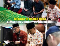 Camat Tamalanrea Dampingi Walikota Melayat di Kediaman Almarhum Ayahanda  Zuhaelsi Zubir