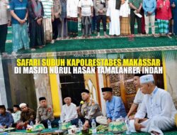Camat Tamalanrea Hadiri Safari Subuh di Mesjid Nurul Hasan Kelurahan Tamalanrea Indah