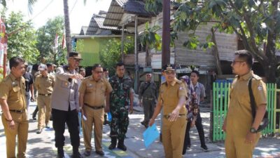 Tripika Kecamatan Biringkanaya Lakukan Penilaian Lomba Kebersihan Kantor Kelurahan, Lorong Wisata dan Poskamling