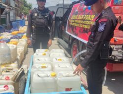 PDAM Makassar Kolaborasi Brimob Sulsel Bantu Penyaluran Air Bersih ke Masyarakat