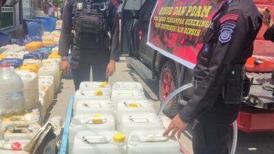 PDAM Makassar Kolaborasi Brimob Sulsel Bantu Penyaluran Air Bersih ke Masyarakat