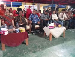 Hadiri 2 Pesta Rakyat Sekaligus, Camat Manggala berpesan jaga Semangat dan Kekompakan