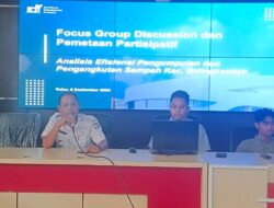 Kasi Kebersihan Kecamatan Biringkanya Wakili Camat Buka FGD Bahas Pengangkutan Sampah