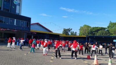 Senam Sehat di Kecamatan Biringkanaya
