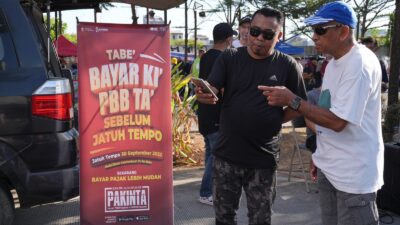 Badan Pendapatan Daerah Makassar Buka Gerai Pelayanan di Car Free Day