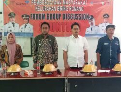 Kecamatan Manggala Gelar FGD Stunting