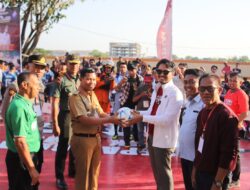 Camat Biringkanaya Hadiri Pelaksanaan Pembukaan Liga Anak Lorong di Pagodam
