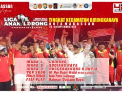 “Liga Anak Lorong”, Kelurahan Laikang  Raih Juara Pertama di Kecamatan Biringkanaya