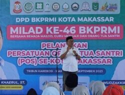 Kadis Pendidikan Makassar Wakili Walikota pada Milad ke 46 DPR BKPRMI Makassar