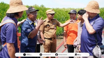 Camat Tamalanrea dan Lurah Bira Terima Kunjungan Tim Penilai ADWI Lantebung