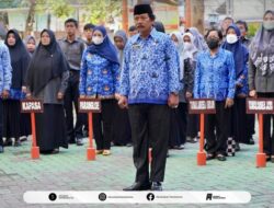 Pegawai Lingkup Kecamatan Tamalanrea Laksanakan Apel Pagi