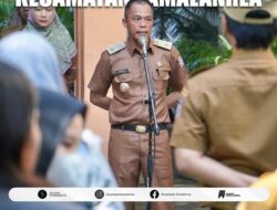 Lurah Buntusu Pimpin Apel Pagi di Kecamatan Tamalanrea