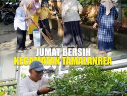 Camat Tamalanrea Pantau Kerja Bakti di Lorong Wisata