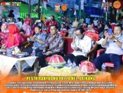Hadiri Pesta Rakyat di Kelurahan Laikang, Ini Pesan Camat Biringkanaya