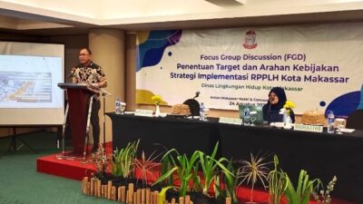 DPU Makassar Paparkan Sanitasi Saat DLH Gelar FGD Bahas RPPLH