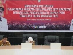 Bappeda Makassar Gelar Rapat Monitoring Rencana Pelaksanaan APBD 2023