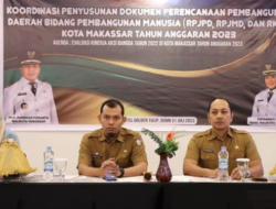 Bappeda Makassar Gelar Kegiatan Evaluasi Hasil Reveiw Kinerja Aksi Bangda 2022-2023