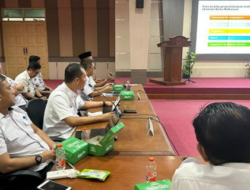 Kabid Sosbud Bappeda Hadiri Rapat Monev Reformasi Birokrasi