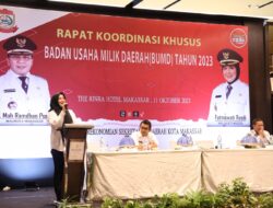 Hadiri Rakorsus BUMD, Wakil Wali Kota Makassar Tekankan Empat Hal Penting
