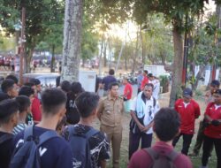 Berikan Semangat ke Tim Biringkanya di Liga Anak Lorong, Camat Ben:Tetap Junjung Sportifitas dan Berikan yang Terbaik