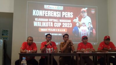 Besok, Kejuaraan Wali Kota Cup Softball Makassar Tingkat Pelajar U15 dan U18 Digelar