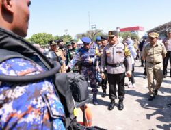 Danny Pomanto, Kapolda Sulsel dan Pj Gubernur Kompak Gelar Pasukan Mantap Brata Menuju Pemilu Damai