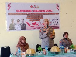 Upaya Wujudkan Pemilu Damai 2024, Kapolsek Biringkanaya Gelar Deklarasi Damai Tingkat Kelurahan Bakung