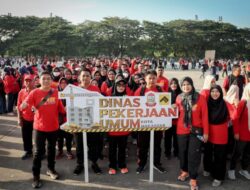 Zulhaelsi Zubir Pimpin Langsung Kontingen DPU Makassar di Porseni Korpri Lingkup Pemkot Makassar