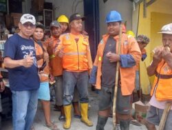 Satgas Drainase Kecamatan Makassar  Maksimalkan Normalisasi Saluran Drainase