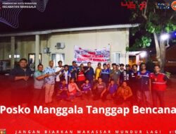 Musim Hujan, Camat Manggala Pimpin Pertemuan di Posko Tanggap Bencana