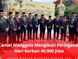 Andi Anshar  Hadiri Peringatan Hari Korban 40 Ribu Jiwa