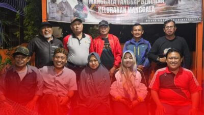 Begini Aktivitas Warga dan Pemerintah Kec Manggala di Posko Bencana