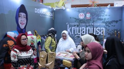 Dorong Pengembangan UMKM Kriya, Ketua Dekranasda Makassar Dukung Penyelenggaraan Pameran Kriyanusa